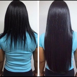 18Clipin human Hair extensions #Remy 9 pcs #Clipin